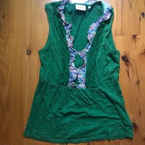 Anthropologie sleeveless shirt